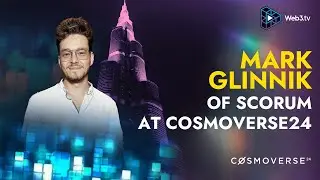 Mark Glinnik, Lead Business Analyst of Scorum at Cosmoverse Dubai 2024