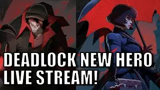 Deadlock New Characters Live Stream 7! Mina Paige Billy Drifter Doorman Victor Build Guide Gameplay