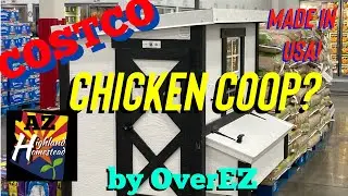 COSTCO: OverEZ Chicken Coop for 10 Chickens - made in USA 🇺🇸