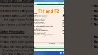 How to enable godown features #tallyerp9 #tallyprime #godown #computers #windows #tallyerp9 #tally