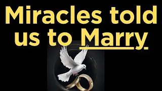 FOUR SIGNS from God Led to a Wedding&hellip; and Mentoring &ndash; 1.07S #SignsFromGod #Miracles #marriage