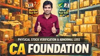 CA Foundation: Before & After Year-End Stock Check | Full Guide to Abnormal Goods