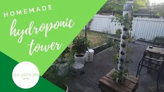 How to build a homemade hydroponic tower