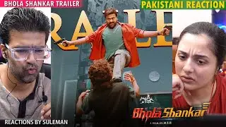 Pakistani Couple Reacts To Bholaa Shankar Trailer | Megastar Chiranjeevi | Keerthy Suresh |Tamannaah