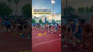 Can I Run A Mile in LESS Than 5 Minutes? 👀🏃🏼&zwj;♂️