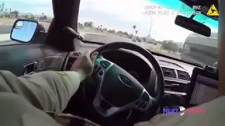 Cop shoots thru windshield, so did i