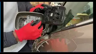 Toyota Camery XLE 2007   Driver side mirror replacement