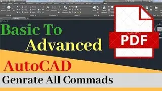AutoCAD Commands: In PDF Format | AutoCAD Tips and Tricks | ReoCAD
