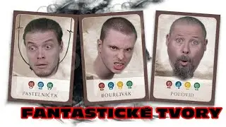 Stolná hra FANTASTICKÉ ZVERY: Ako sme LOVILI ČAROVNÉ TVORY w/@menameselassie @Evzeniss