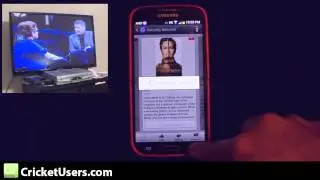Samsung Galaxy S4 TV Remote Demonstration