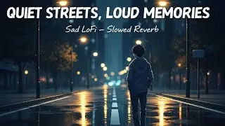 Quiet Streets, Loud Memories 🌙 | Sad Lo-Fi Slowed Reverb — [NO COPYRIGHT MUSIC LOFI]
