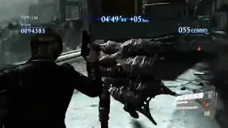 RESIDENT EVIL 6 - MERCENARIES (STEEL BEAST Stage) Online Co-op S RANK