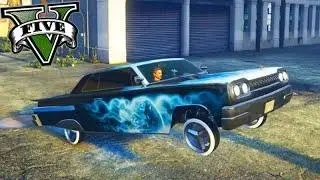 GTA V HOW TO GET A FREE FULLY UPGRADED LOWRIDER GL
