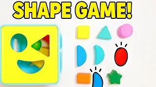 Learn Shapes with Fun Shape Sorting Game | Learn Shapes and Colours with Activity Puzzles |kids Game