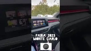Skoda NEW Fabia Monte Carlo 2023 Interior