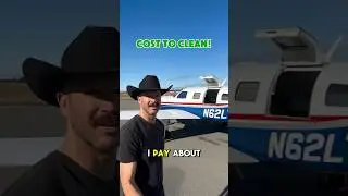 How much does it cost to clean an aircraft?