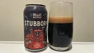 STUBBORN Imperial Rye Stout (2024) | Bright Brewery, Victoria High Country, Australia | Live Review