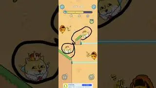 Dog rescue: draw to save 🎮#games #satisfying #dogrescue