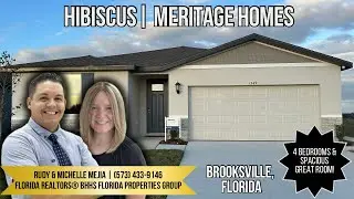Moving to Brooksville? Check Out the Hibiscus by Meritage Homes!
