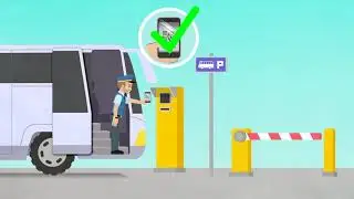 Salzburg : Online Buchungssystem fuer Reisebusse : Animation