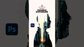 Double Exposure Effect - Graphic Hub #Shorts
