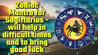 Zodiac Mantra for Sagittarius - will help in difficult times and to bring good luck