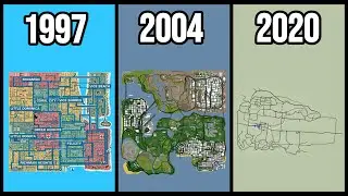 MAPS Evolution in All GTA Games (1997-2020)