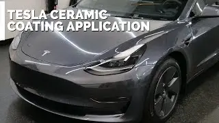 Ceramic Coating Tesla Step by Step Process