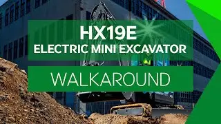 Hyundai 19E Electric Mini Excavator | Full Walkaround & Features