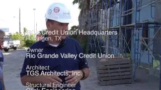 RGV Credit Union - Hard Hat Tour of Bautex Block Wall System