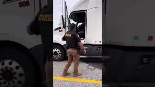 Drunk truck driver almost end his trucking career yall please it doesn&rsquo;t worth it. #truckers #drunk