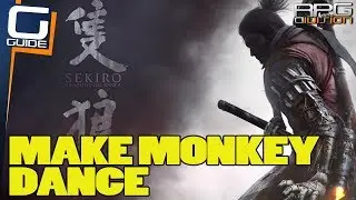 SEKIRO - Make Monkey Dance to get past Giant Snake (Dried Serpent Viscera)
