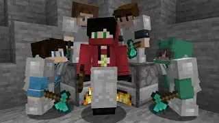 Minecraft Speedrunner VS 4 Hunters FINALE REMATCH