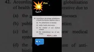 Crack NDA English with 1 PYQ Daily | NDA 2026 Preparation #ndaexam #tranding #feedshorts #nda2026