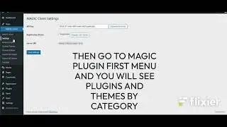First tutorial how to install Magic plugin into your Wordpress