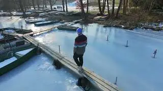 Herman Ottó tó (2026. január) DJI NEO 2 próba