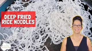 Deep Fried Rice Noodles