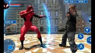 Spider Hero Strange Battle Rope Hero | Spider Hero Street Fight - Android GamePlay