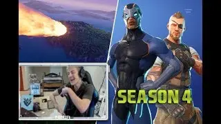 Ninja Reaction to Season 4 Update | Fortnite Battle Royale