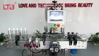 Automatic Capping Machine 3 Wheels Cap Screw Equipment Bottle Packing Production Line