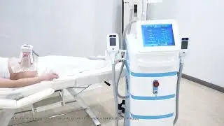 SHE CPP003老款蓝色四头冷冻溶脂操作