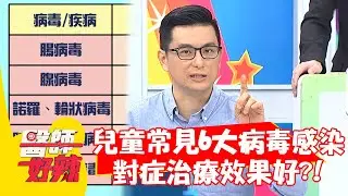 兒童常見6大病毒感染！對症治療效果好？！【#醫師好辣】20210510 part1 EP1146 蕭敦仁 黃瑽寧