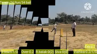 Garjan cricket match(S-Team vs P-team) Match no-4