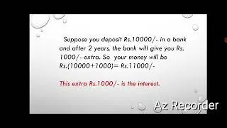 Example of Simple Interest 
