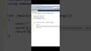 C++ Program to Print Hello World|C++ Tutorial  