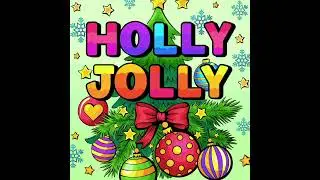 Holly Jolly #shorts #festive #christmas #tree #art #coloring
