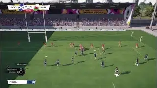 Scotland V Wales WRWC Pool B ( Rugby 25 Hardest)