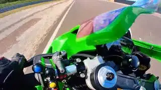Dijon fast Motorcycle onboard