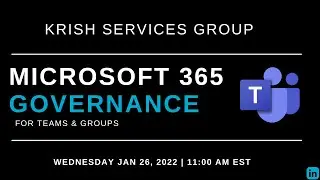 Microsoft 365 Governance