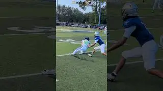 Beachside Barracudas #18 Maddux Hunsted 1st down catch vs First Coast #hsfootball